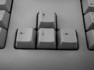 arrow keys