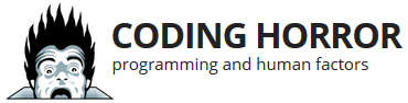 Coding Horror
