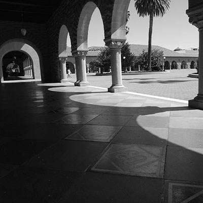 Stanford University Main Quad Copyright 2014 Charles Najda