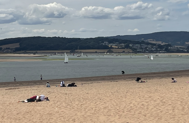 Exmouth beach