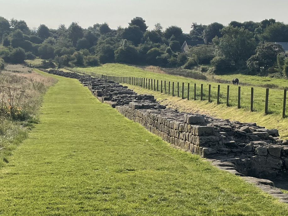 Section of Hadrian's Wall