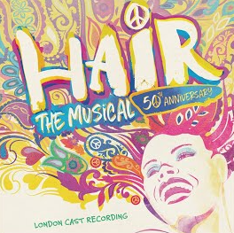 Poster for Hair 50th Anniversary tour