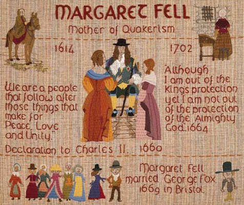 Margaret Fell quilt square