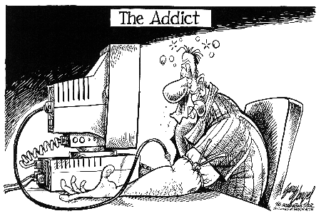 Cartoon: The Addict