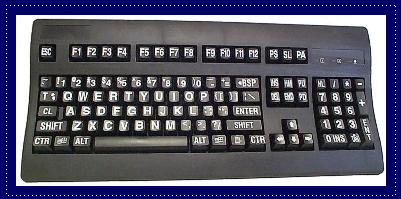 enlarged keyboard