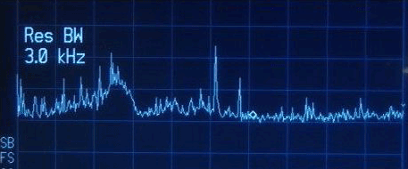 Example radio waveform
