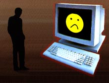 Depressed computer
