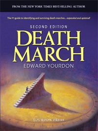 The cover of Edward Yourdon's book Death March