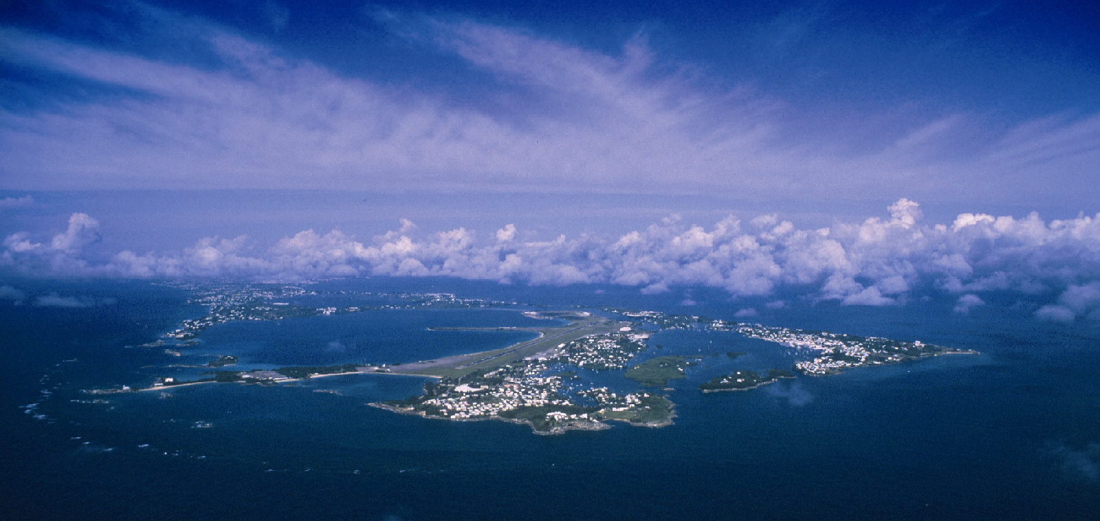 Aerial view of Bermuda (Photo: Bermuda Ministry of Tourism & Transport)