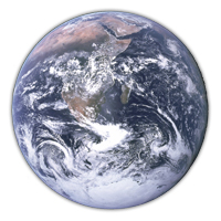 The Earth seen from Apollo 17