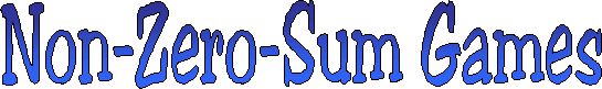 NON-ZERO-SUM GAMES