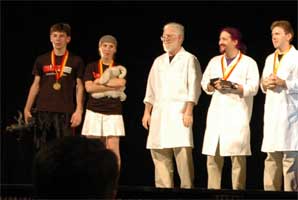 Vova & Olga win IJA gold medal, and SJRI wins silver medal (Buffalo, 2004)