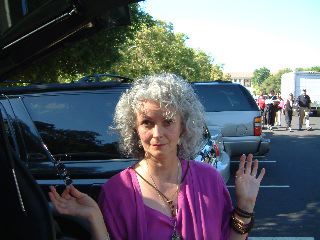 My lovely wife Linda Grace is ready too